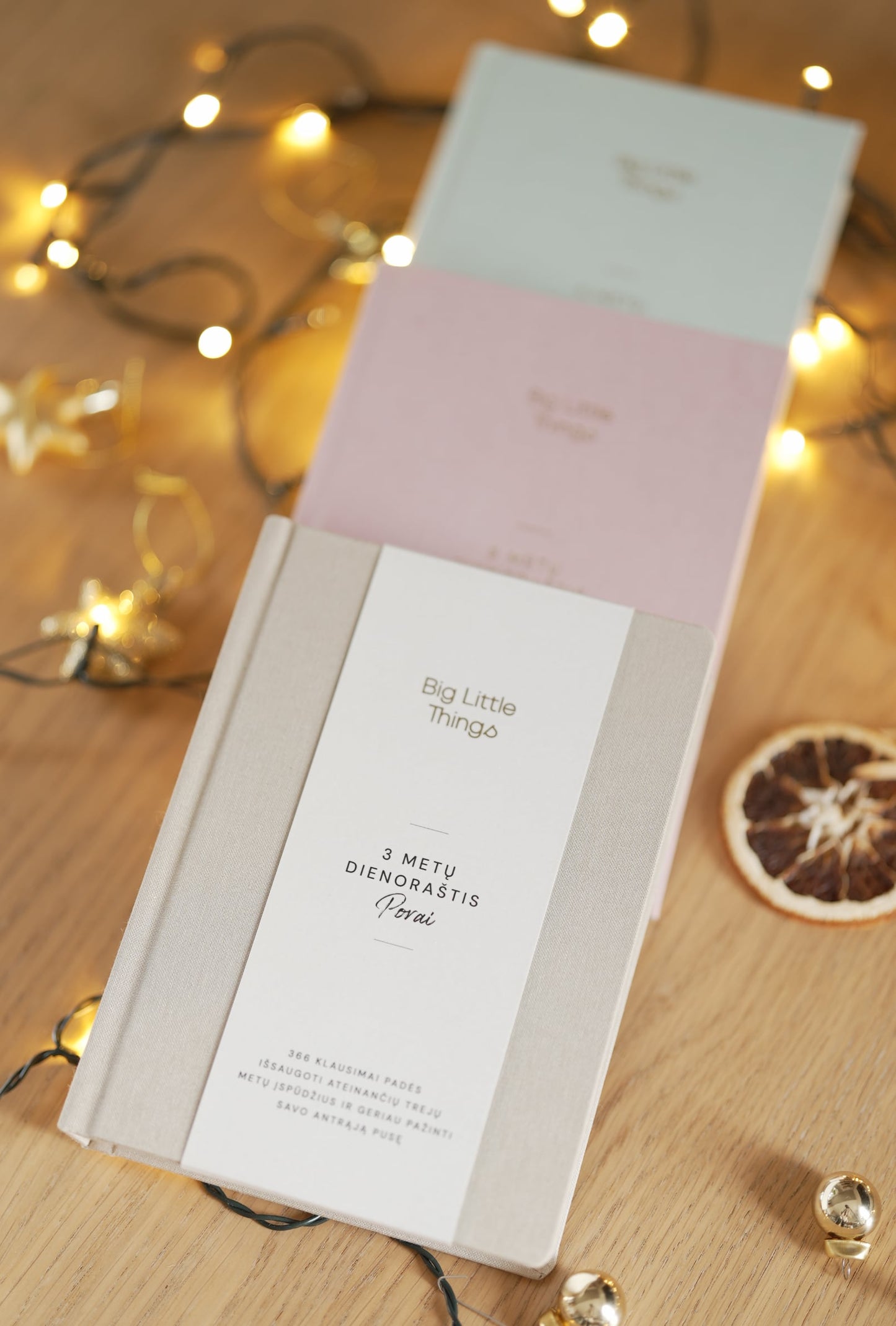 Komplektas - du pasirinkti dienoraščiai