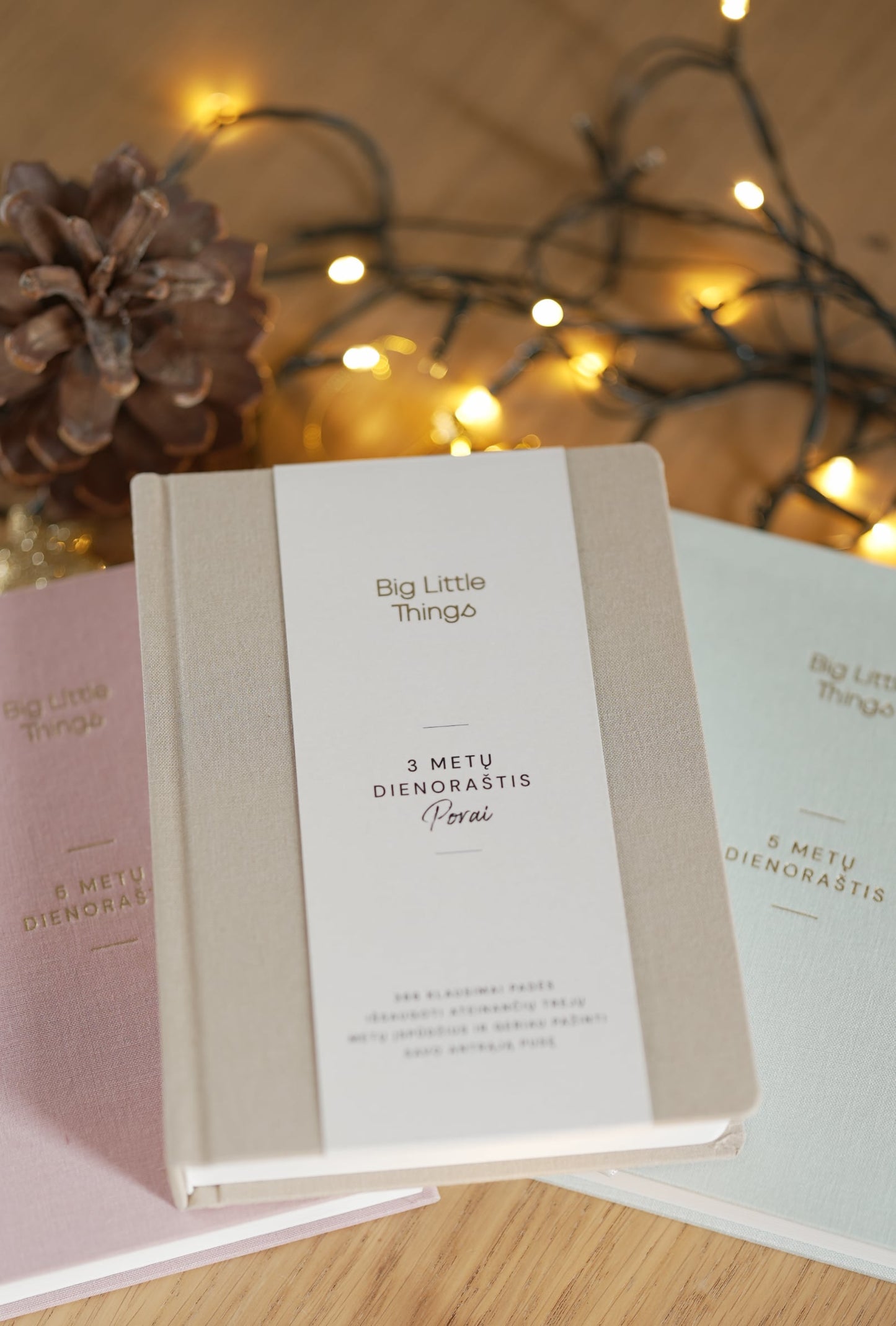 Komplektas - du pasirinkti dienoraščiai